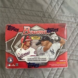 2024 Bowman Baseball Blaster Box 6 packs per box 12 cards per pack (72acrds)